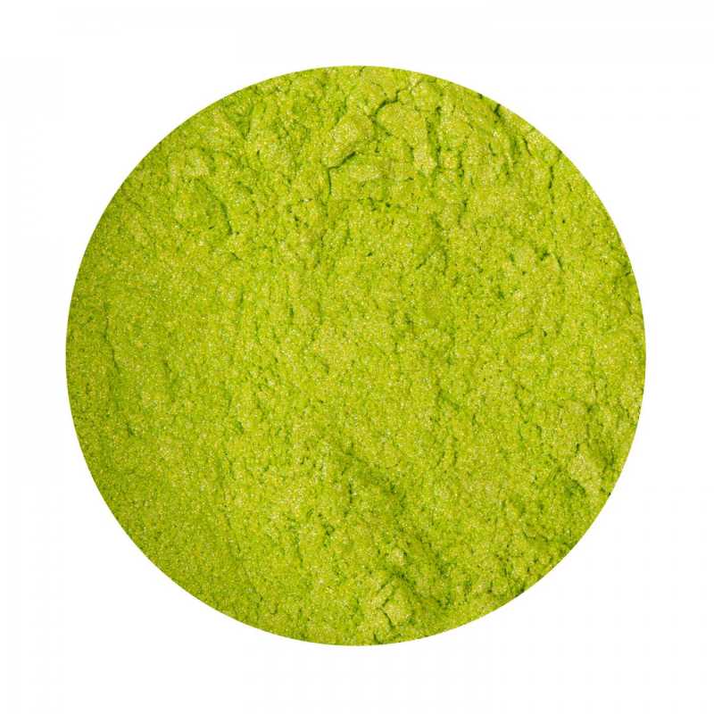 MICA, práškové barvivo, Lime, 500 g