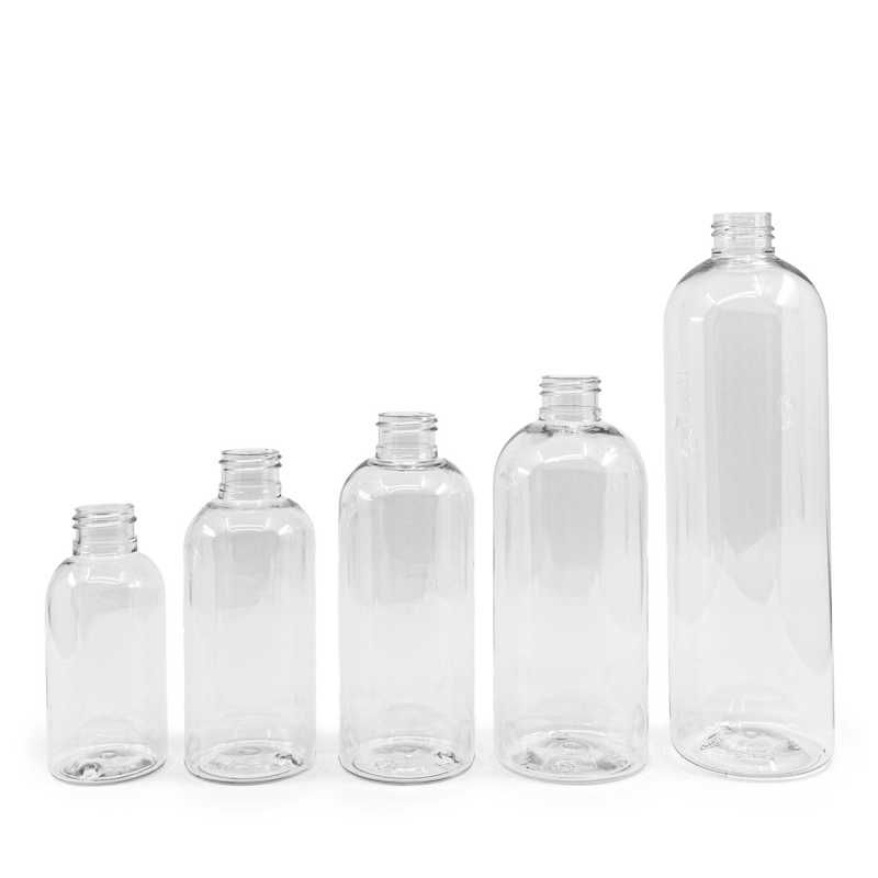 Plastová láhev, průhledná oblá, 24/410, 500 ml, 1320 ks