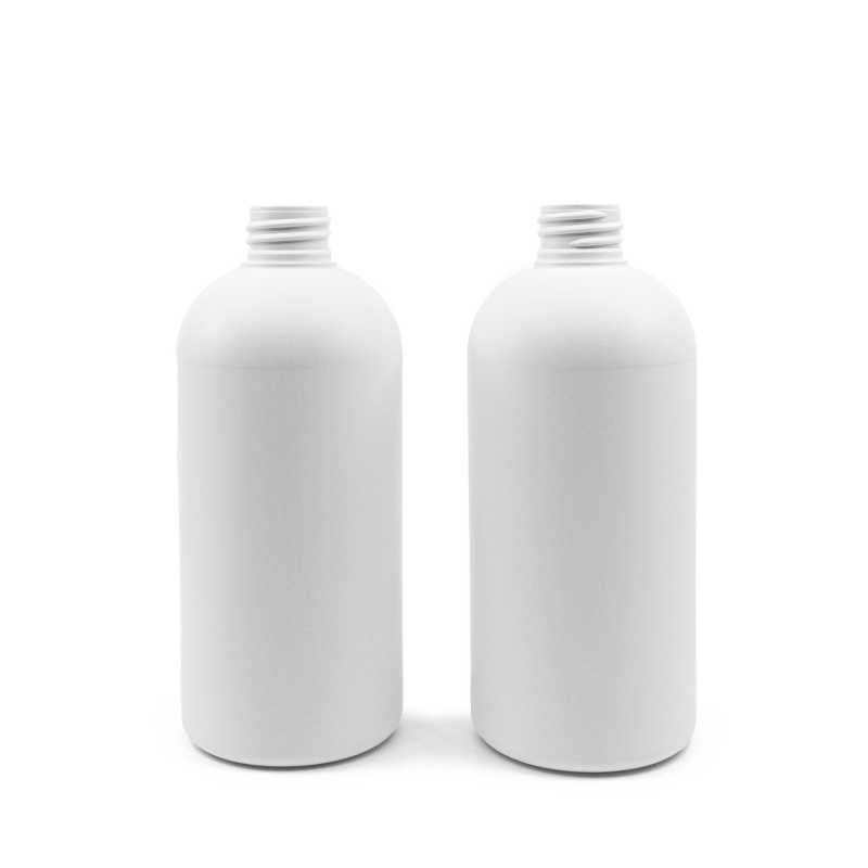 Plastová láhev HDPE 28/410, bílá, 100 ml