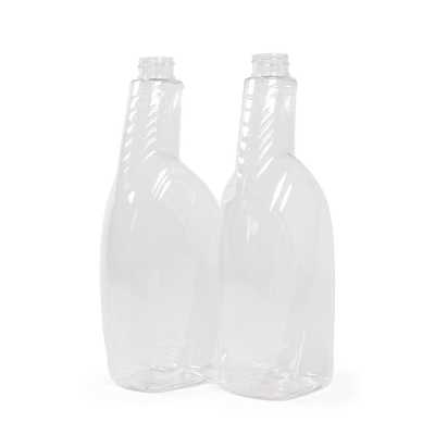 Plastová láhev na čisticí prostředky, průhledná 750 ml